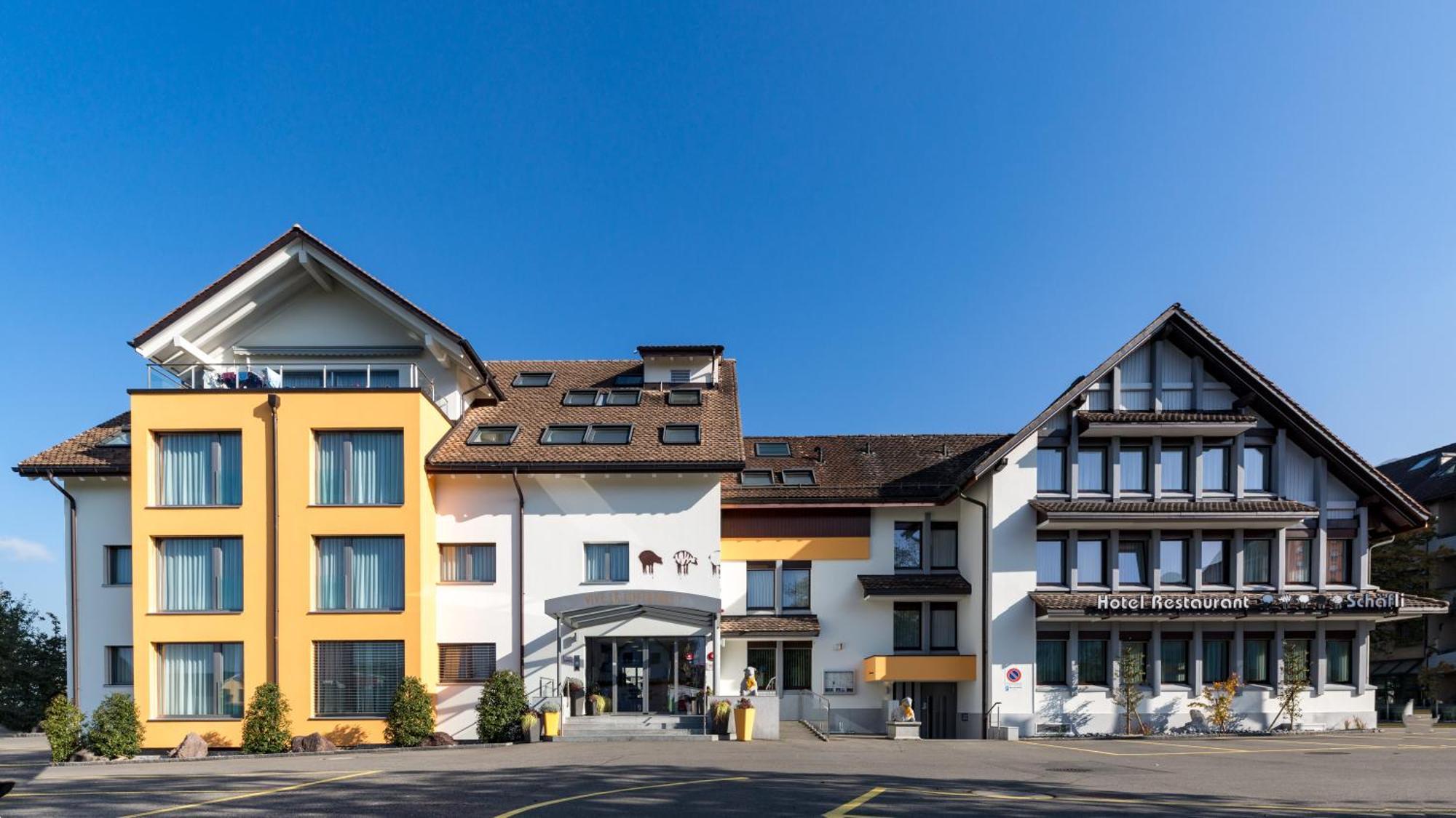 Hotel Schaefli Siebnen Buitenkant foto